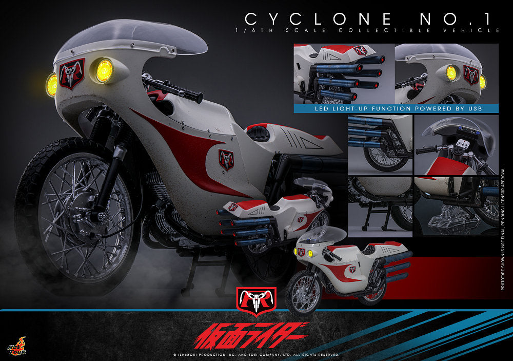 Hot Toys Cyclone No.1 Kamen Rider TMS146 1/6th scale Collectible Figure