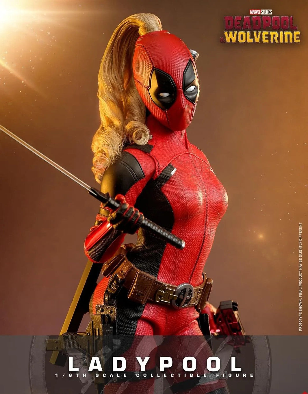 Hot Toys Marvel–Marvel Deadpool & Wolverine Ladypool MMS747 1/6 Scale Figure