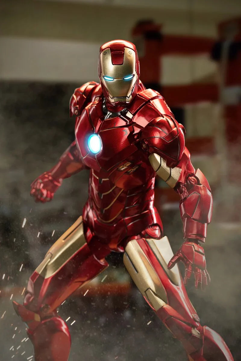 ZD Toys Iron Man Mk 4 LED Action Figure ZD-MK3