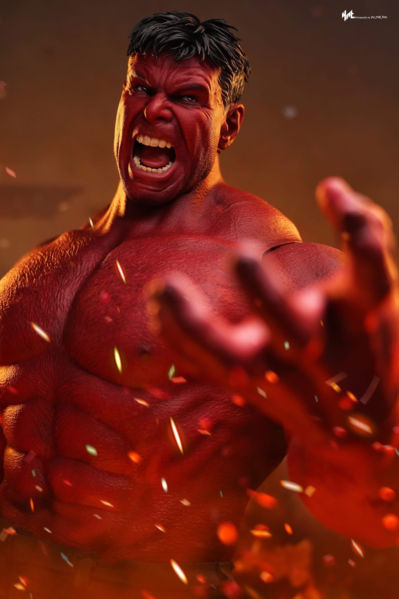 Hot Toys Captain America: Brave New World Red Hulk 1/6th Scale Collectible Figure MMS797