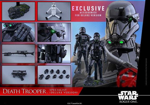 Hot Toys Rogue One: A Star Wars Story – 1/6th scale Death Trooper Specialist (Deluxe Version) Collectible Figure MMS399