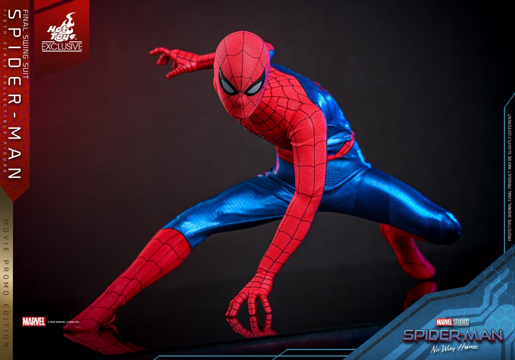 Hot Toys Spider-man: No Way Home Spider-man (Final Swing Suit