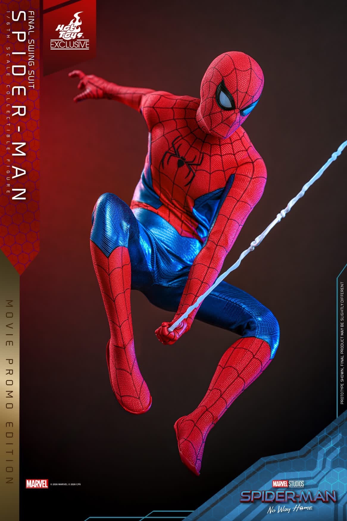 Hot Toys Spider-man: No Way Home Spider-man (Final Swing Suit