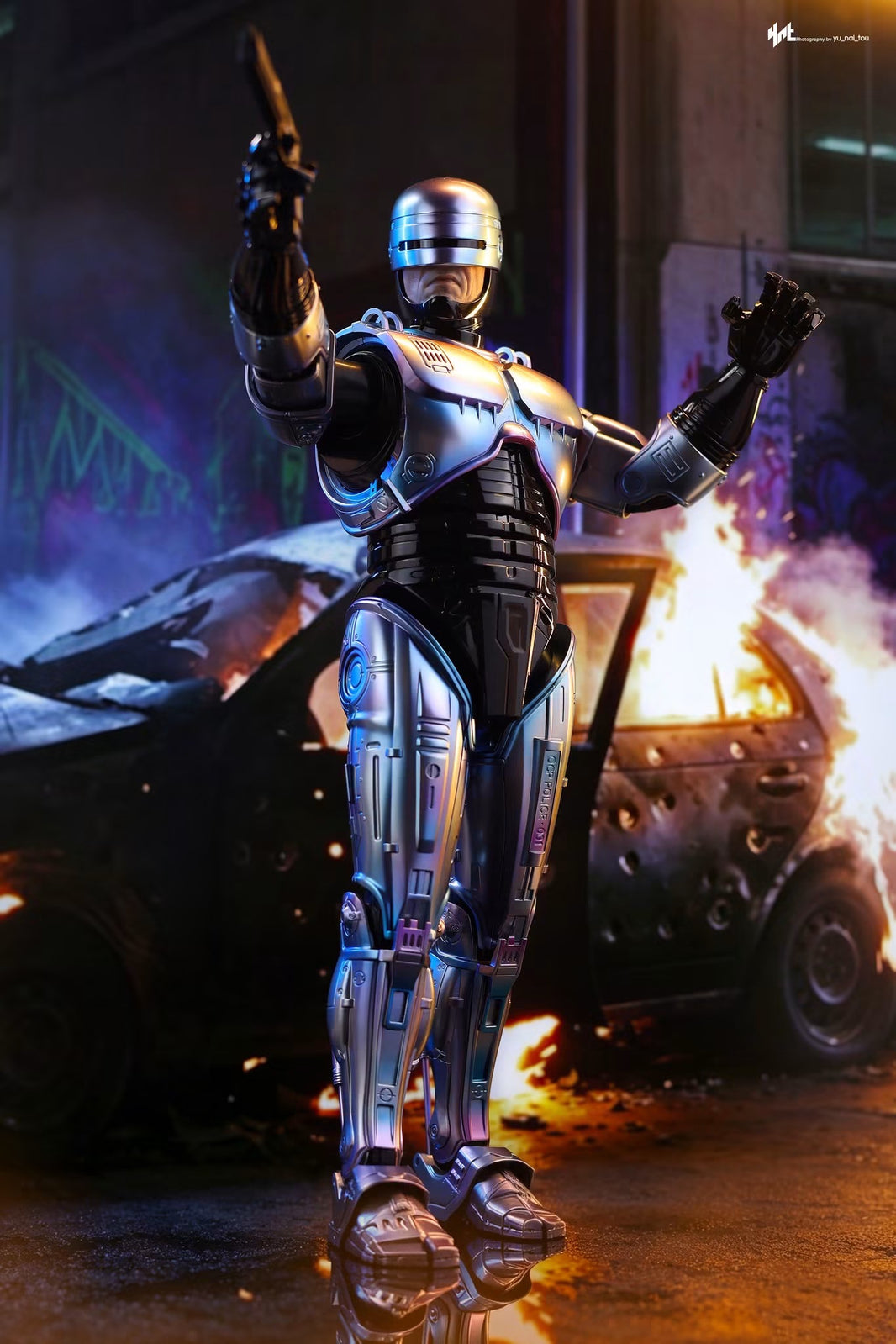 Hot Toys RoboCop 2 - 1/6th scale RoboCop (Special Edition) Collectible Figure MMS827b