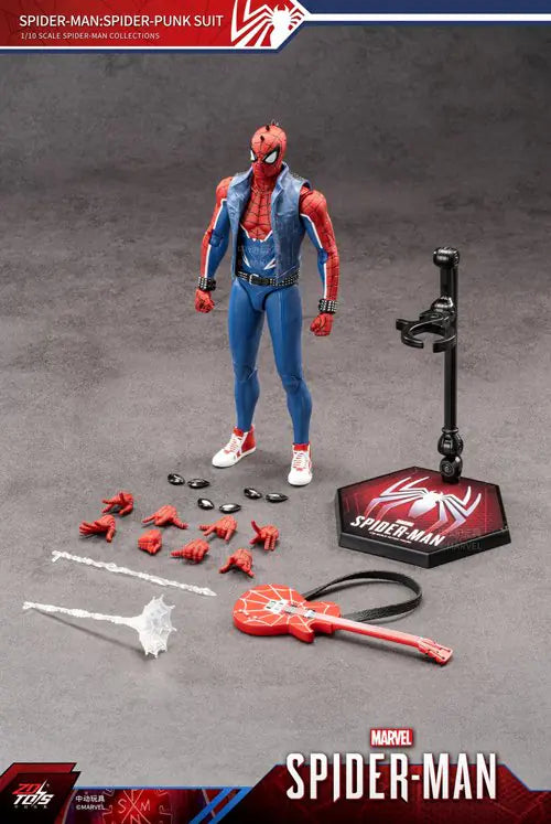 ZD Toys Spider-Man Spider-Punk Suit 1/10 Scale Action Figure