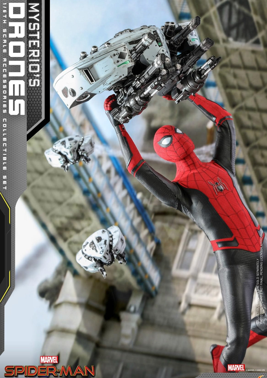 Hot Toys Spiderman -Spiderman Far From Home  Mysterio’s Drones ACS011 1/6 Scale Figure
