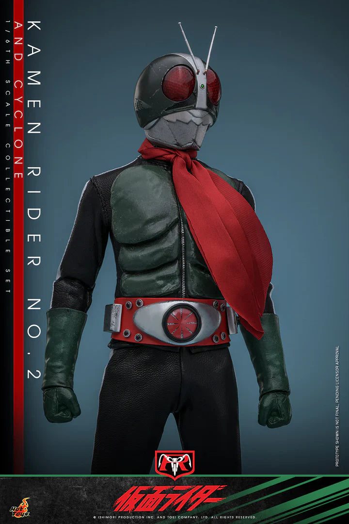 Hot Toys Kamen Rider No.2 and Cyclone Set Kamen Rider TMS149  1/6 Scale Figure