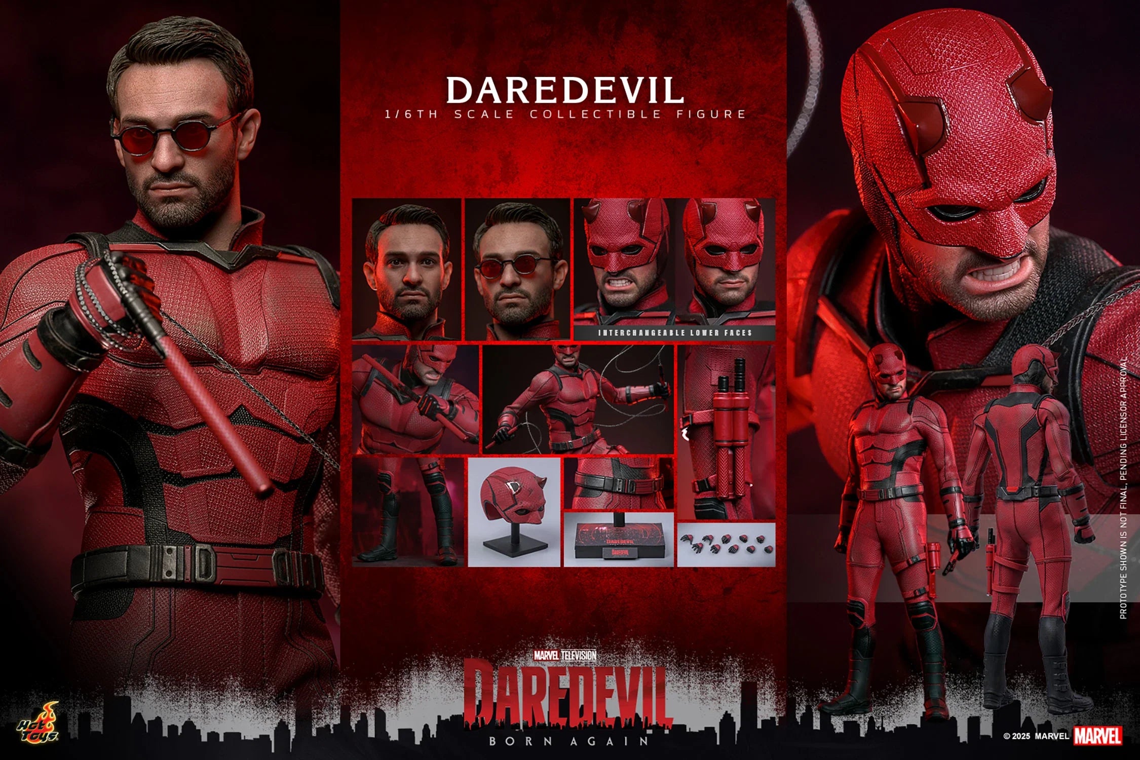 Hot Toys Daredevil Born Again TMS154 1/6th scale Figure