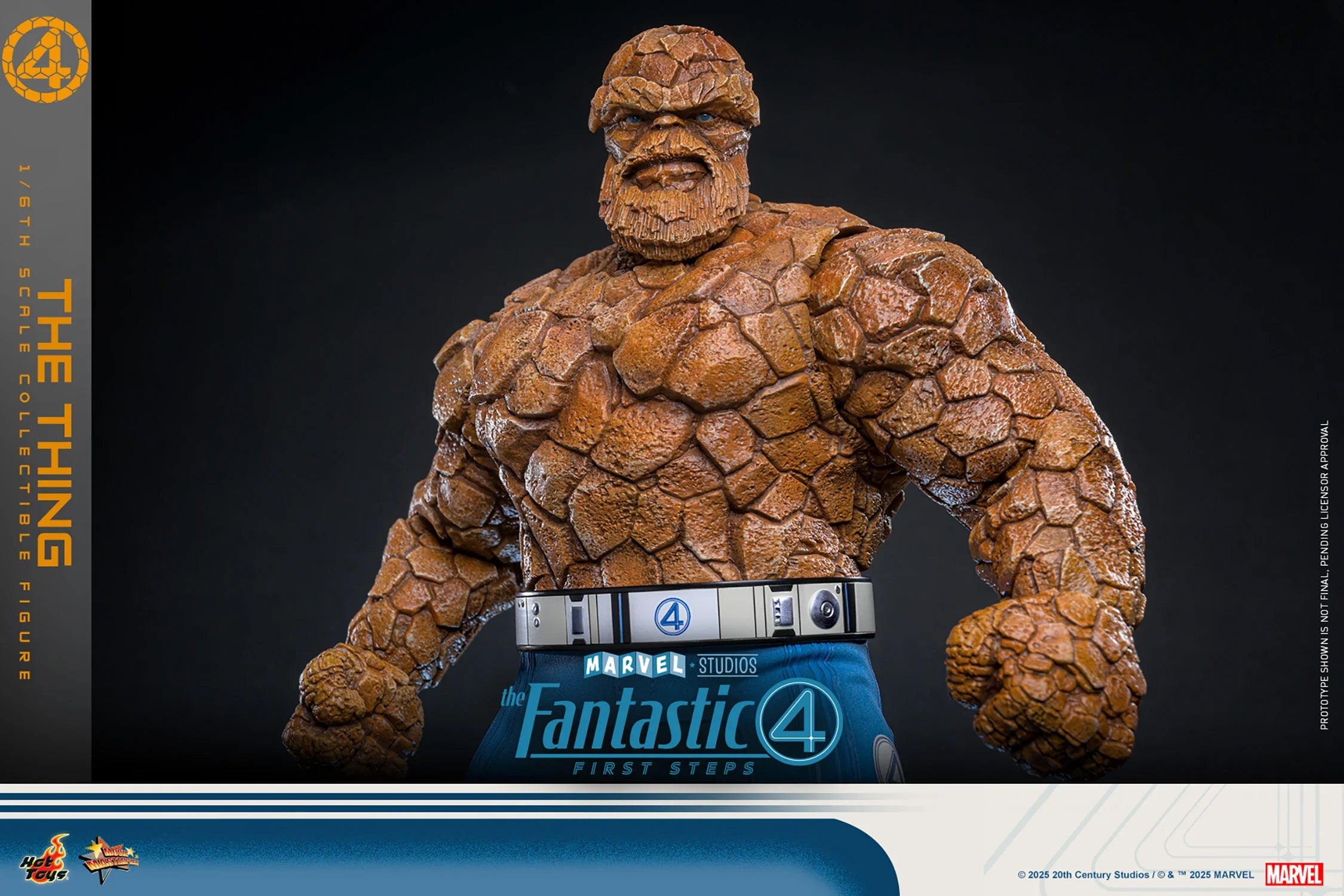 Hot Toys The Thing The Fantastic Four: First Steps MMS813B 1/6th