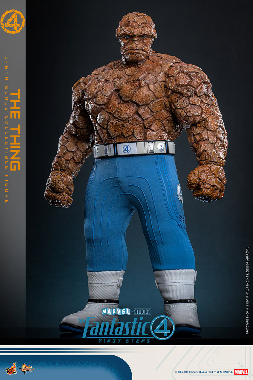 Hot Toys The Thing The Fantastic Four: First Steps MMS813B 1/6th