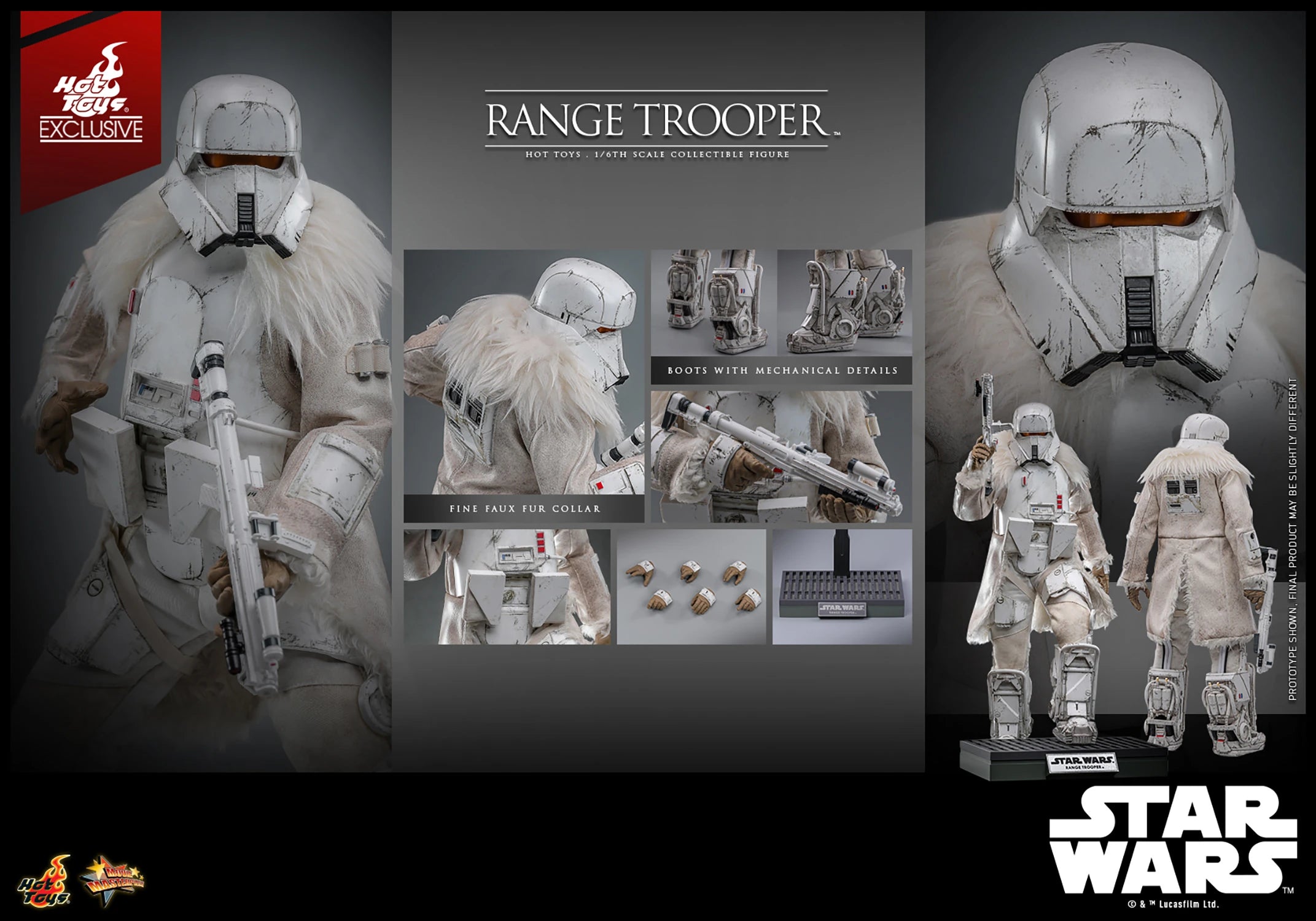 Hot Toys Star Wars-Star Wars Range Trooper MMS768 1/6 Scale Figure