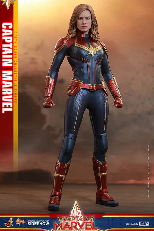 Hot Toys Captain Marvel MMS522 1/6 Scale Figure – Mint Pose