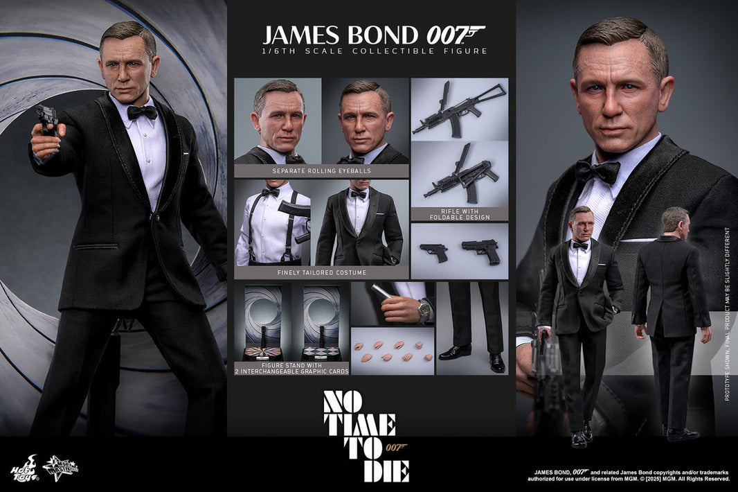 Hot Toys James Bond No Time To Die MMS803 1/6th Scale Collectible Figure