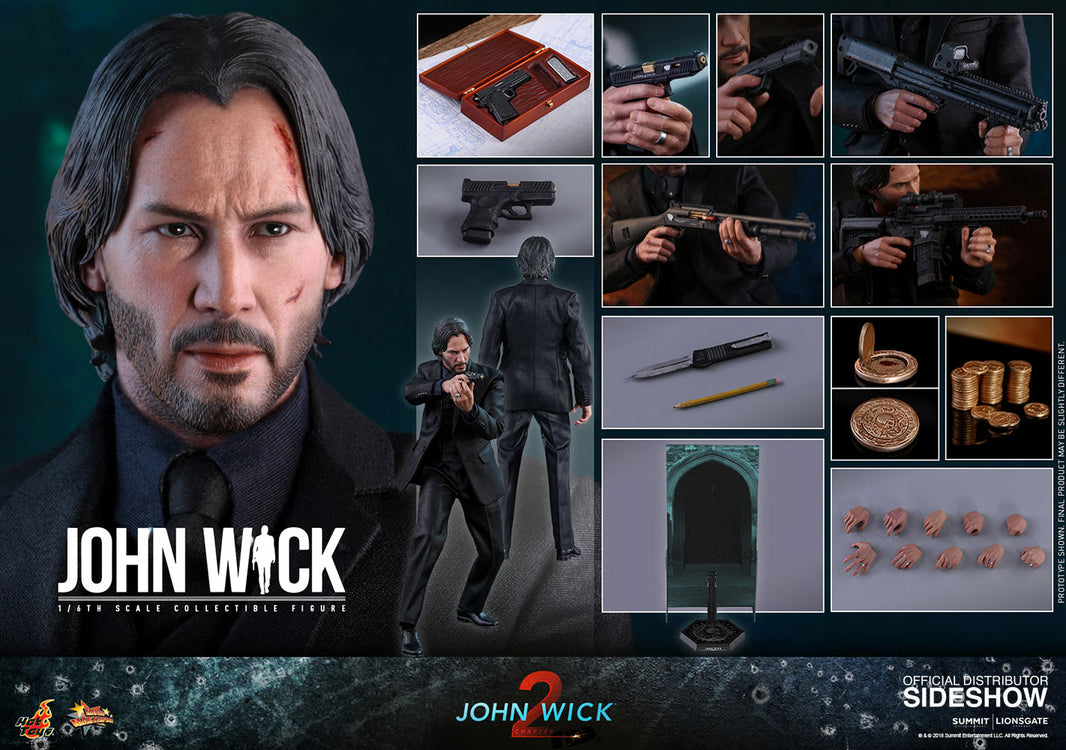 Hot Toys John Wick –John Wick Chapter 2 John Wick MMS504 1/6 Scale Figure