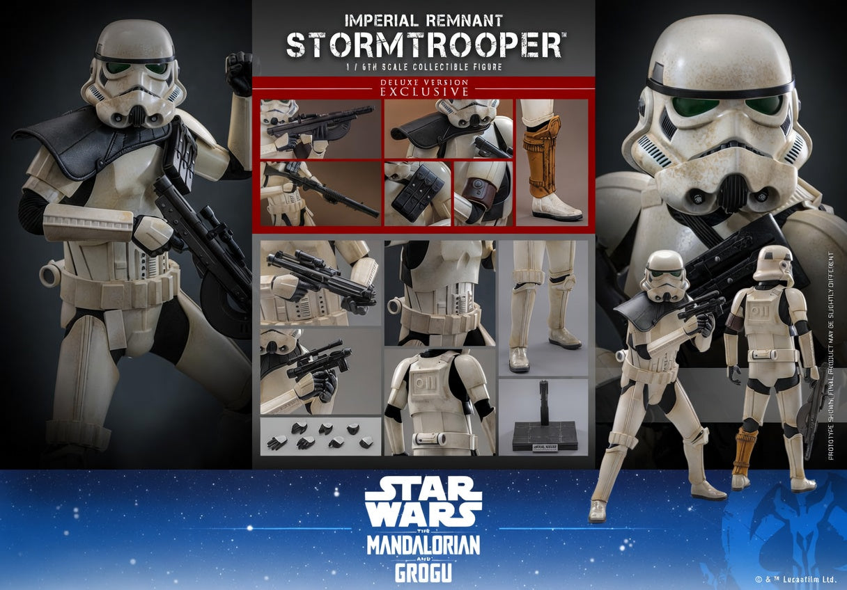Hot Toys Star Wars: The Mandalorian & Grogu™ Imperial Remnant Stormtrooper™ (Deluxe Version) 1/6th scale Collectible Figure MMS837