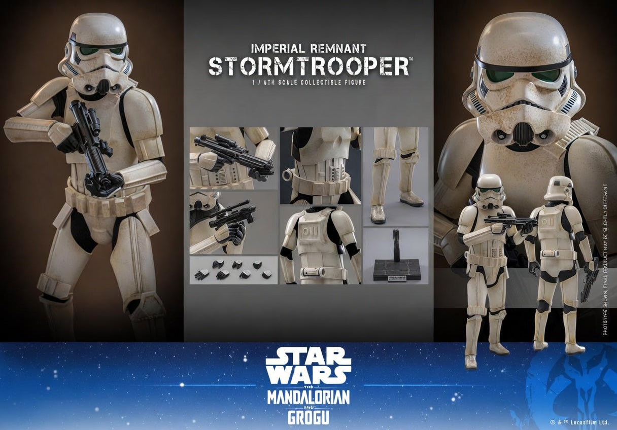 Hot Toys Star Wars: The Mandalorian & Grogu™ Imperial Remnant Stormtrooper™ 1/6th Scale Collectible Figure MMS836