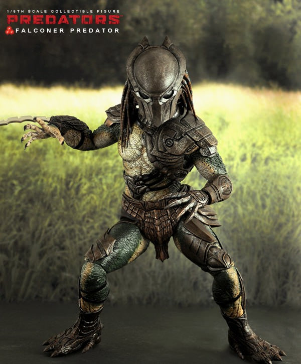 Hot Toys Predators-Predators Falconer MMS137 1/6 Scale Figure
