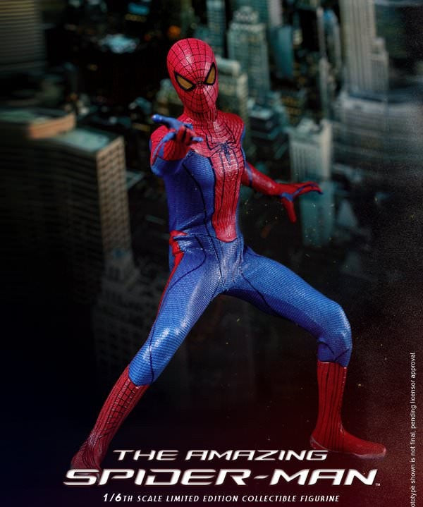 Hot Toys Spiderman-The Amazing Spiderman MMS179 1/6 Scale Figure