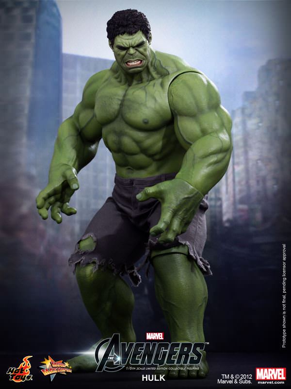 Hot Toys Hulk Hot Toys The Avengers MMS186 1/6 Scale Figure