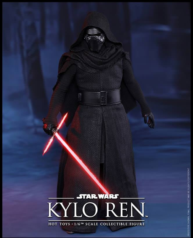 Hot Toys Star Wars-Star Wars The Force Awakens Kylo Ren MMS320 1/6 Scale Figure