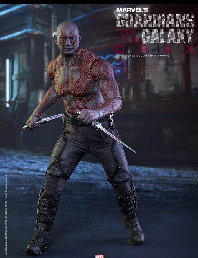 Hot Toys Guardians of the Galaxy-Guardians of the Galaxy Drax MMS355 1/6 Scale Figure