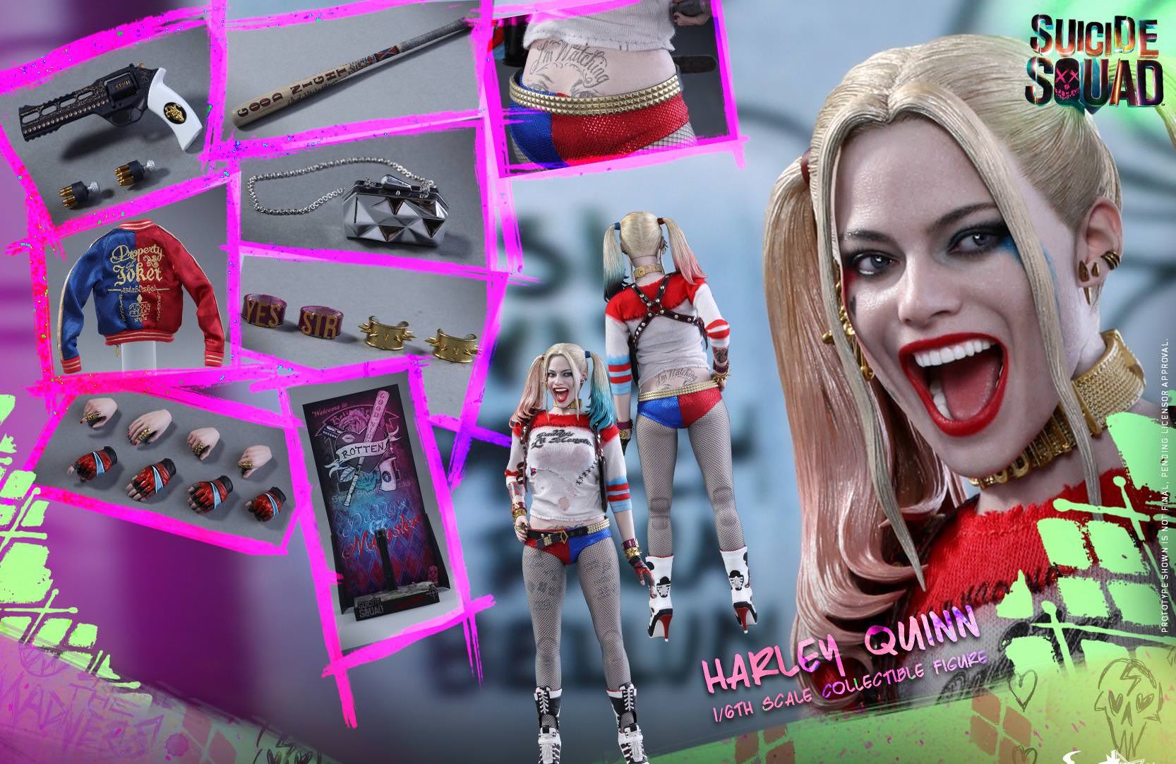 Hot Toys Suicide Squad- Suicide Squad Harley Quinn Special Edition MMS383 1/6 Figure