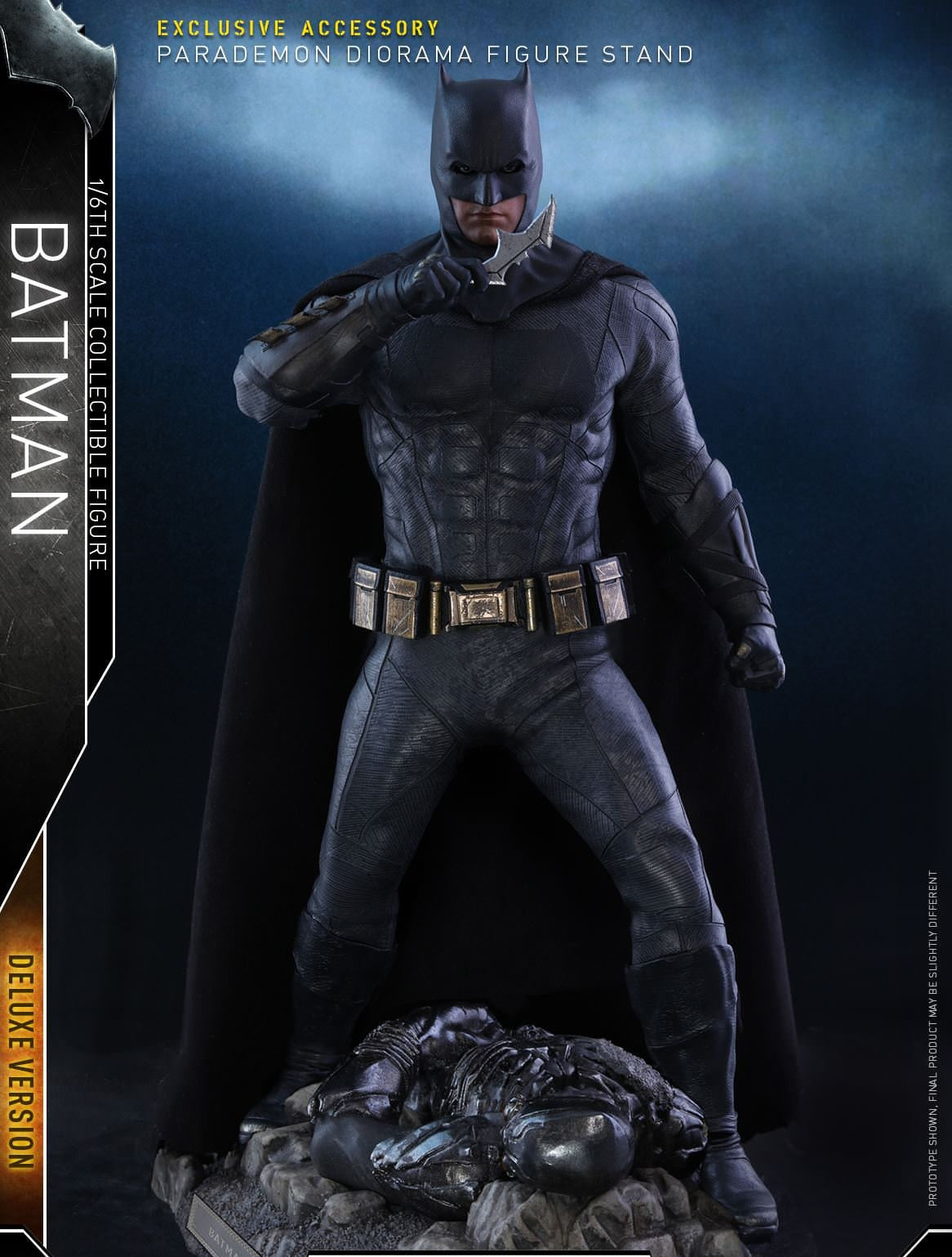 Hot Toys DC–DC Justice League Batman (Exclusive Version) MMS456 1/6 Scale Figure