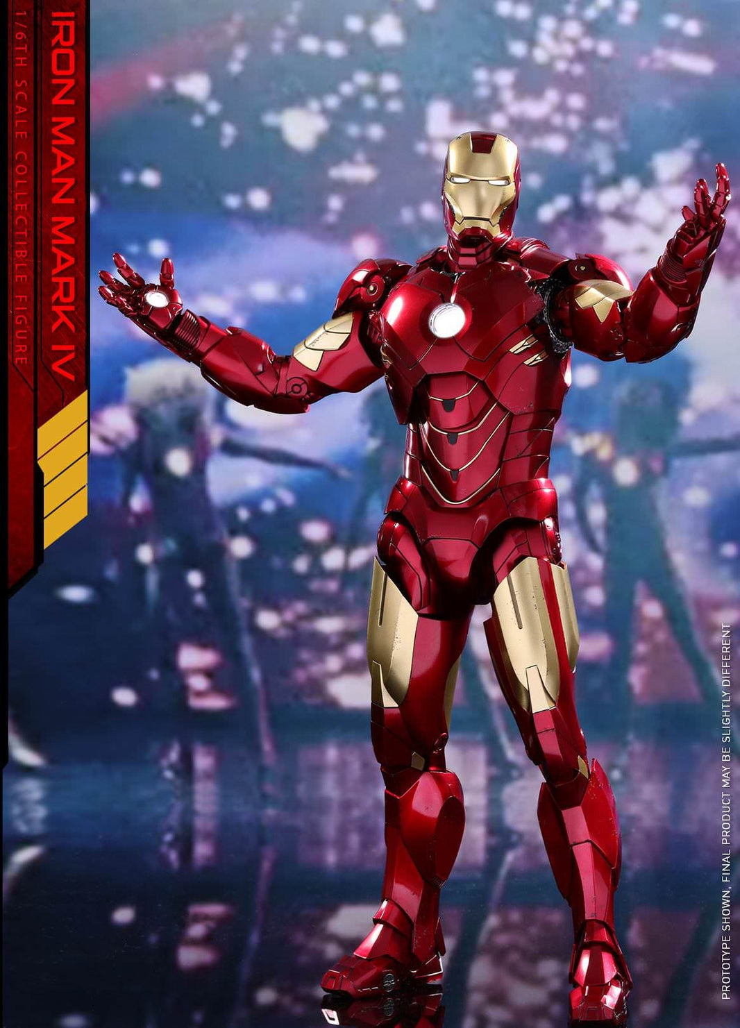 Hot Toys Iron Man–Iron Man 2 Mark IV with Suit-Up Gantry MMS461 1/6 Scale Figure