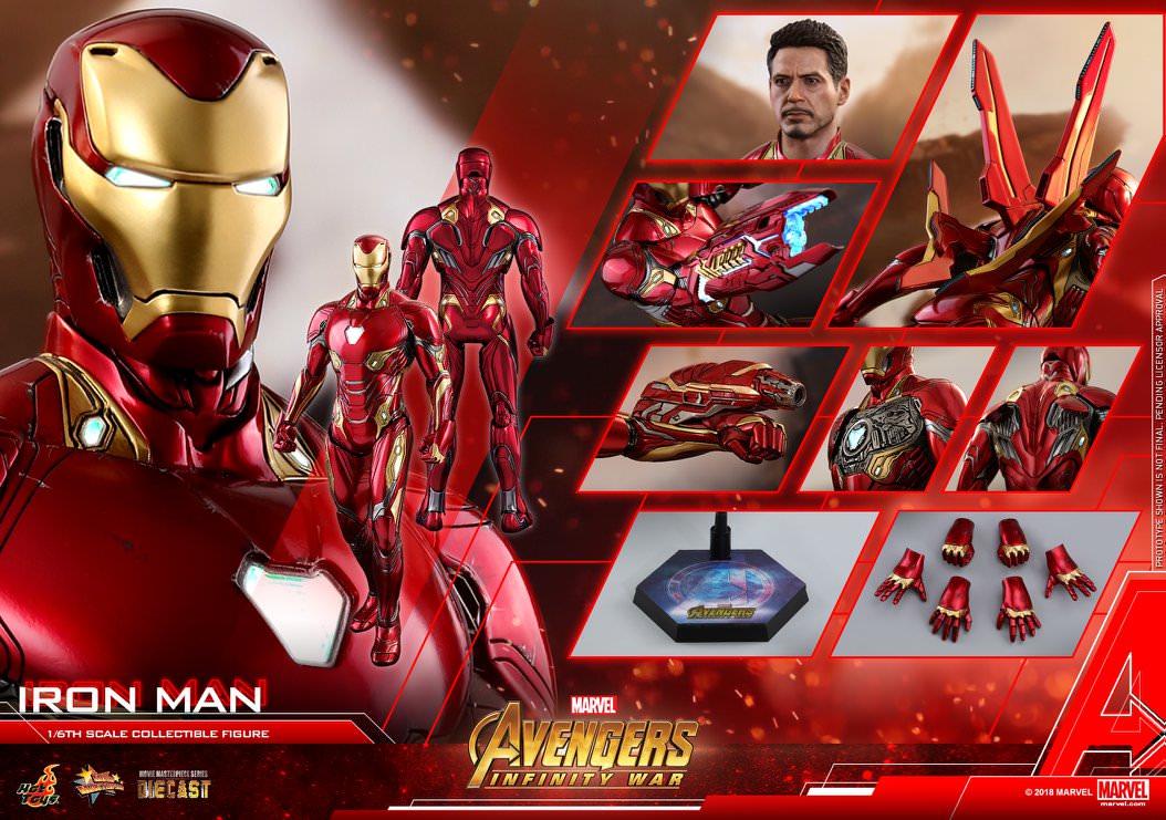 Hot Toys Avengers : Infinity War – Iron Man 1/6 Scale Figure 1/6 Scale Figure MMS473