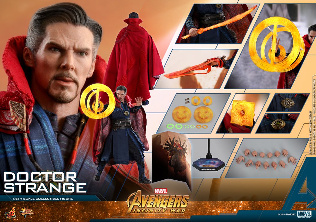 Hot Toys Avengers : Infinity War – Doctor Strange MMS484 1/6 Scale Figure