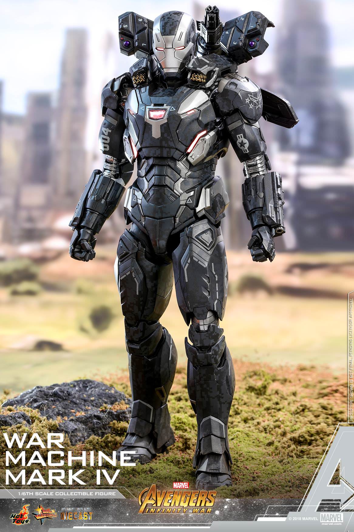 Hot Toys Infinity War – War Machine Mark IV Hot Toys D26 Avengers MMS4 ...