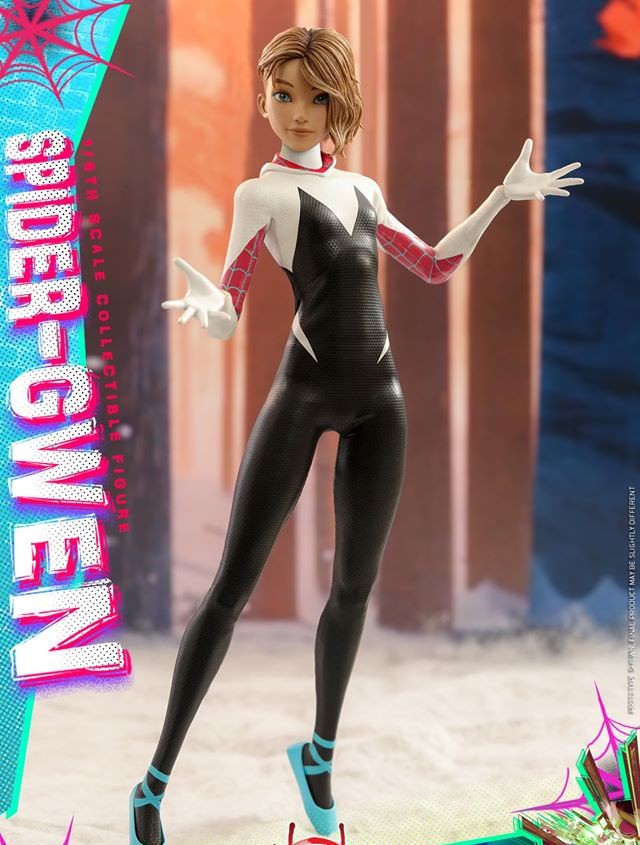 Hot Toys Spiderman–Spiderman Into the Spiderverse Spider Gwen MMS576 1/6 Scale Figure