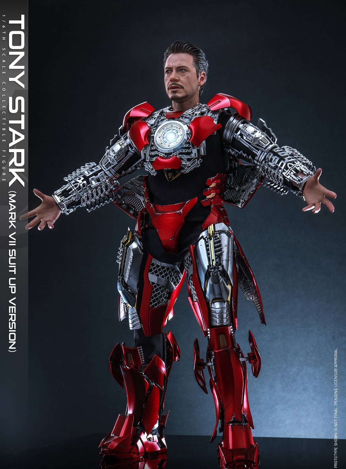 Hot Toys The Avengers–The Avengers Tony Stark Mark VII Suit up Version MMS718 1/6 Scale Figure