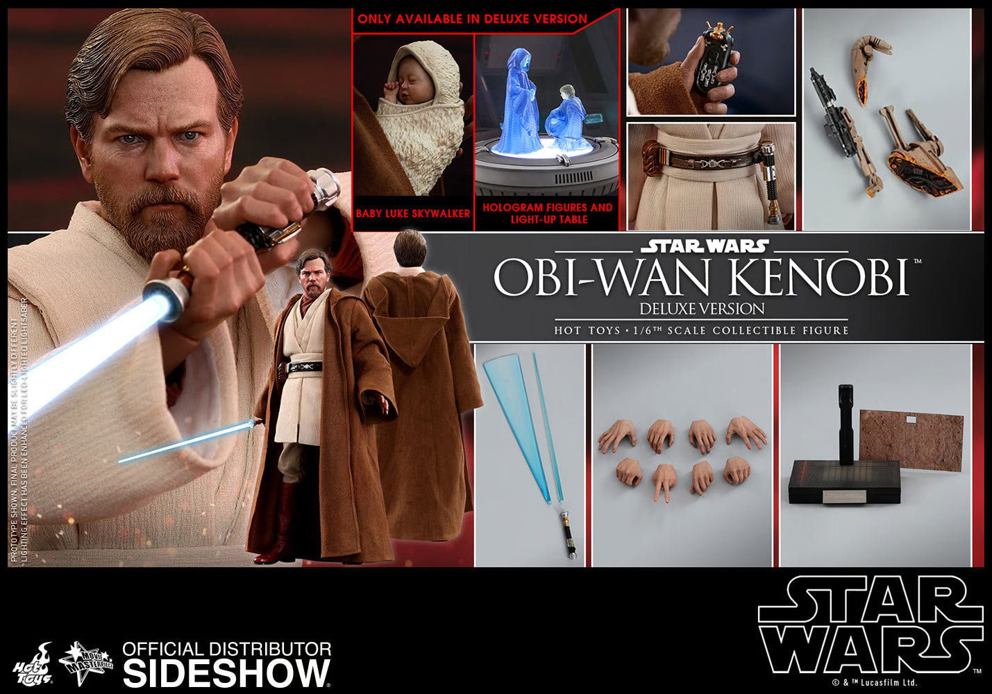 Hot Toys Obi-Wan Kenobi MMS478 1/6 Scale Figure
