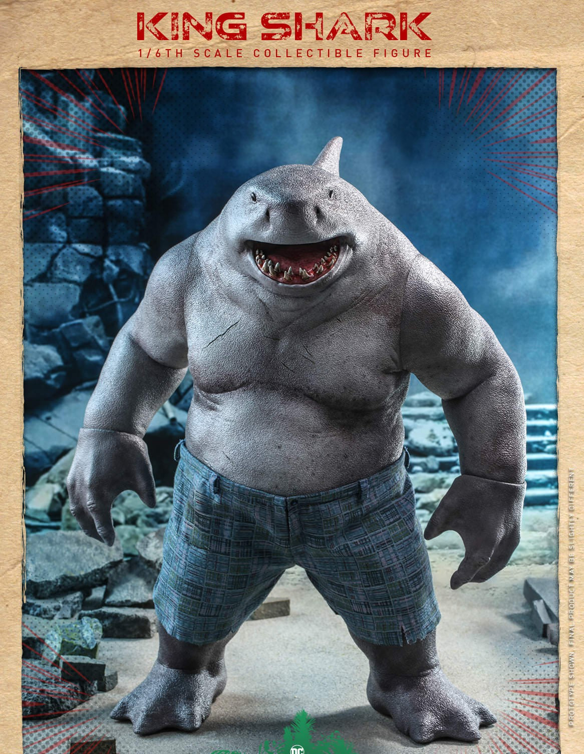Hot Toys The Suicide Squad-The Suicide Squad King Shark PPS006 1/6 Scale Figure