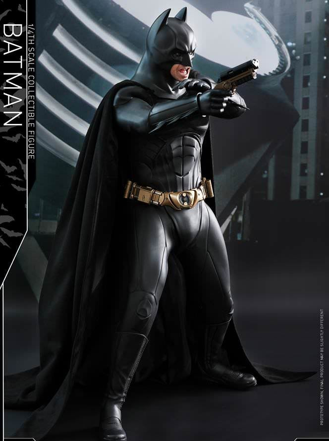Hot Toys Batman-Batman Begins Batman QS009 1/4 Figure