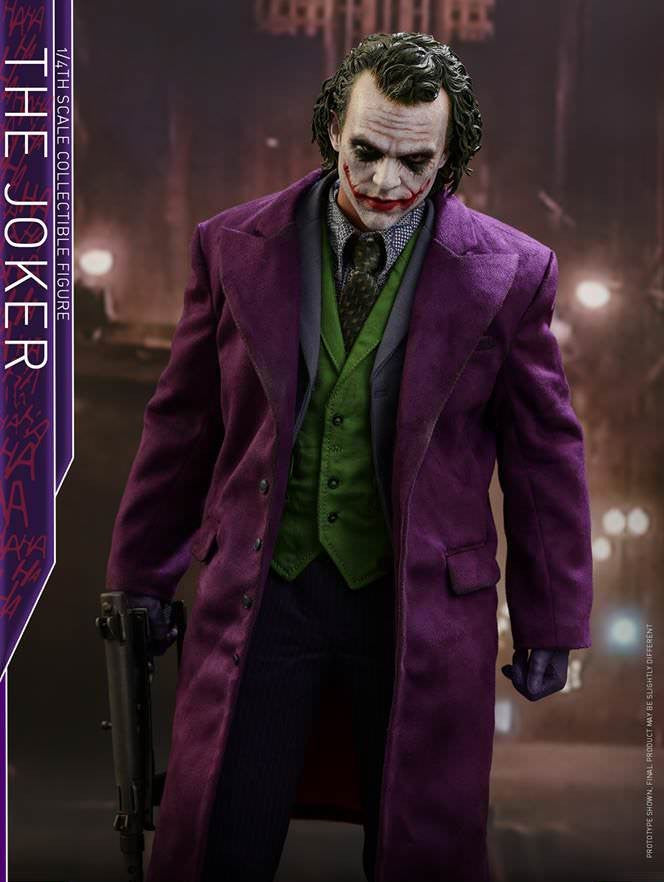 Hot Toys he Dark Knight-The Dark Knight The Joker QS010 1/4 Figure