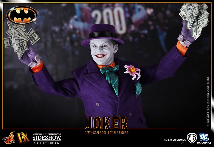 Hot Toys Joker Hot Toys Batman 89 DX08 1/6 Scale Figure