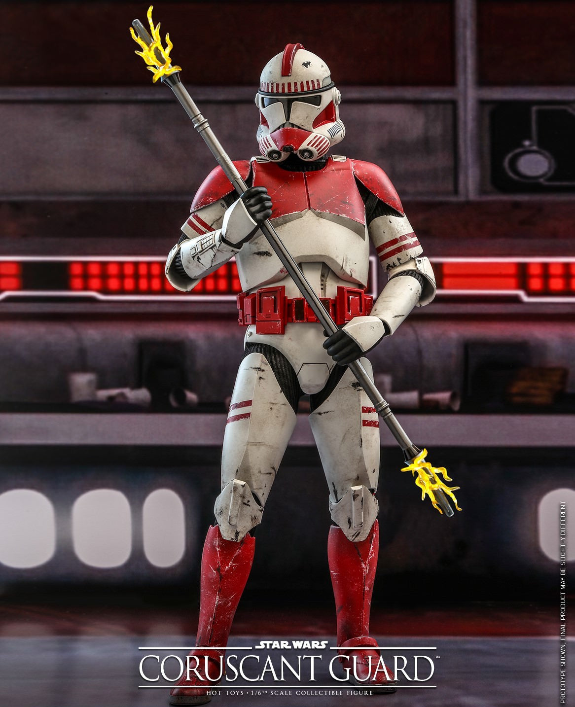 Hot Toys Star Wars–Star Wars The Clone Wars Coruscant Guard TMS025 1/6 Scale Figure