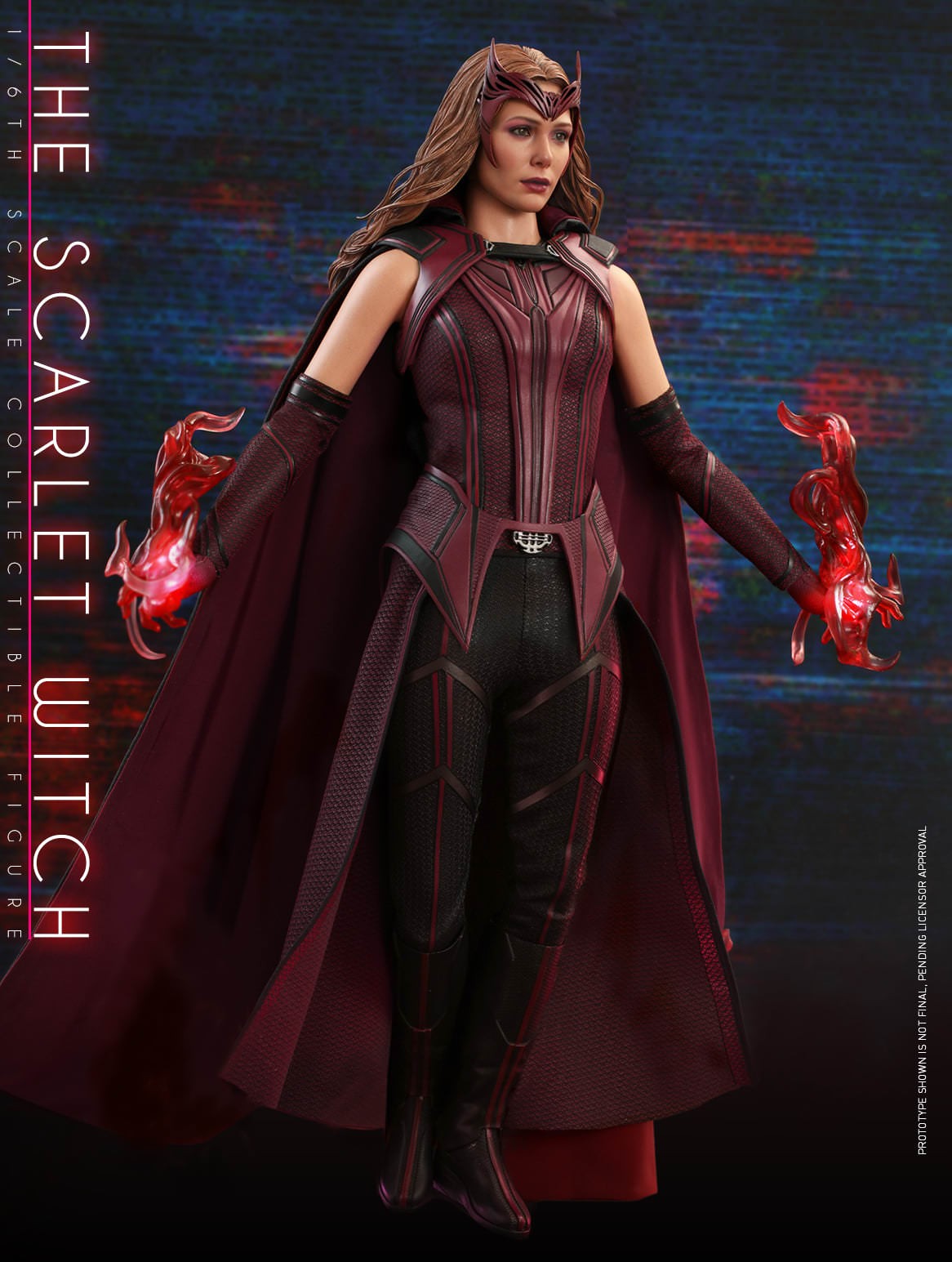 Hot Toys Marvel–Marvel Wander Vision The Scarlet Witch Wander TMS036 1/6 Scale Figure