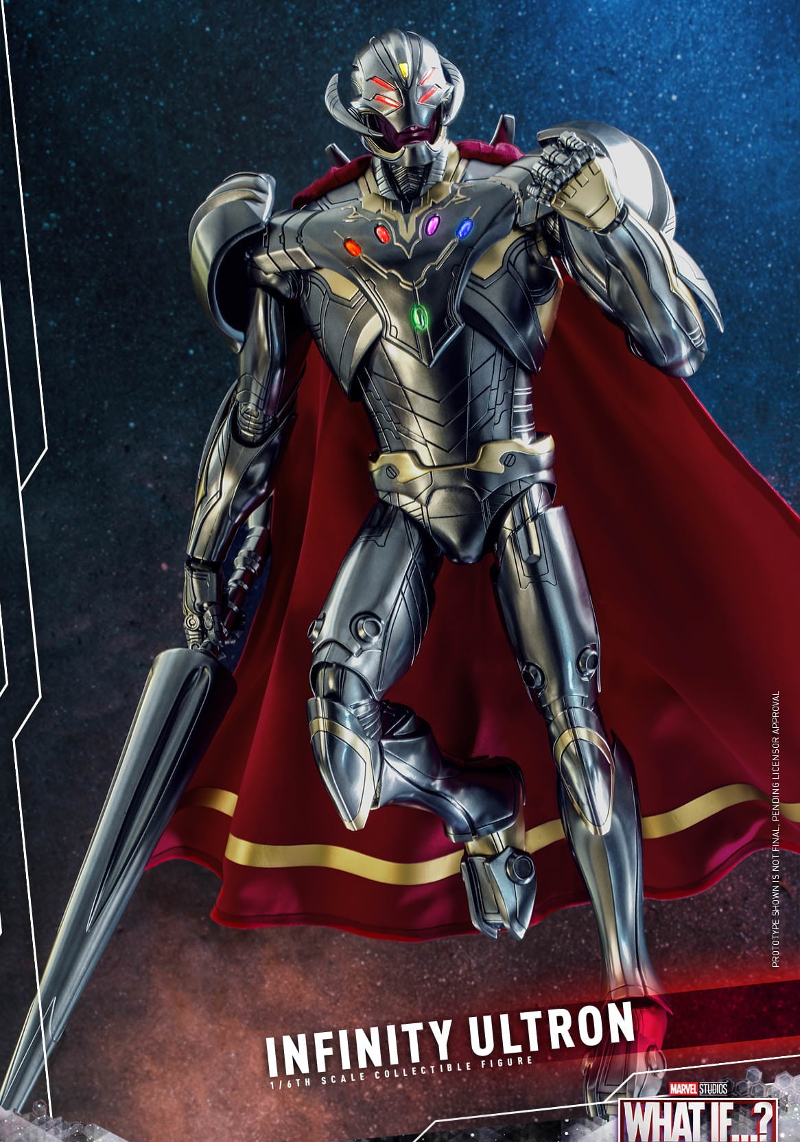 Hot Toys What If?-What If? Infinity Ultron TMS63 1/6 Scale Figure