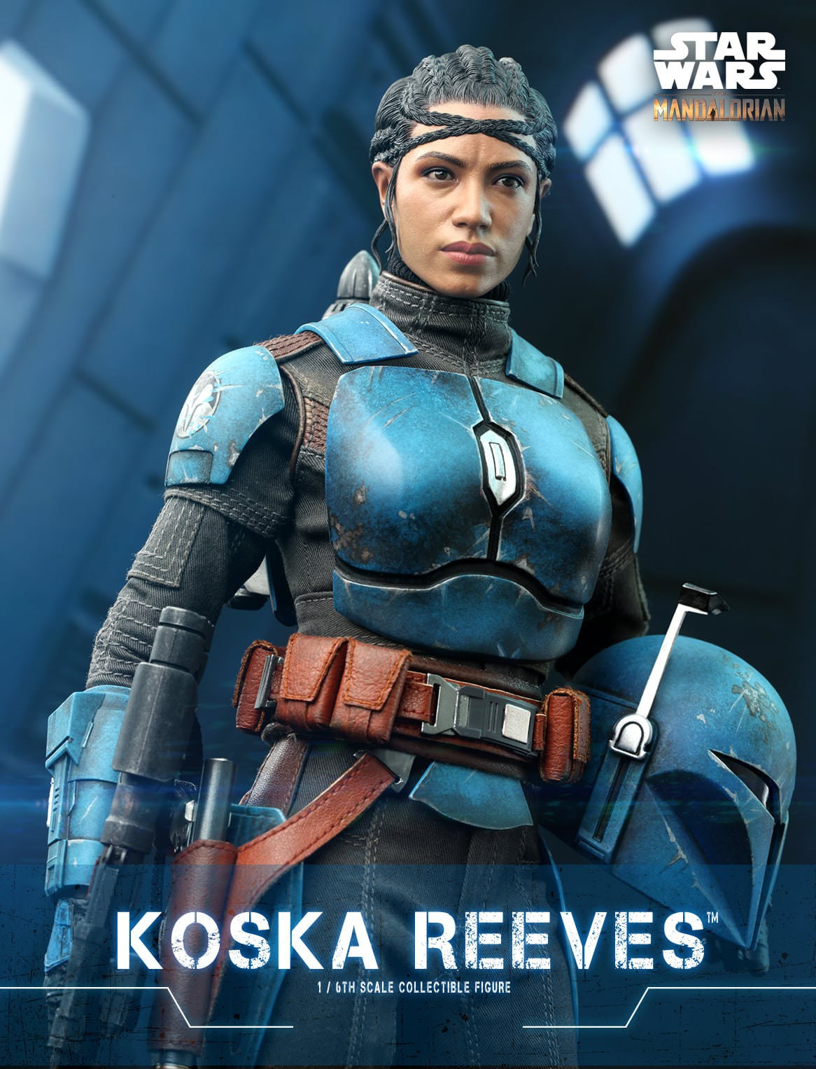 Hot Toys Star Wars- Star Wars The Mandalorian Koska Reeves TMS069 1/6 Scale Figure