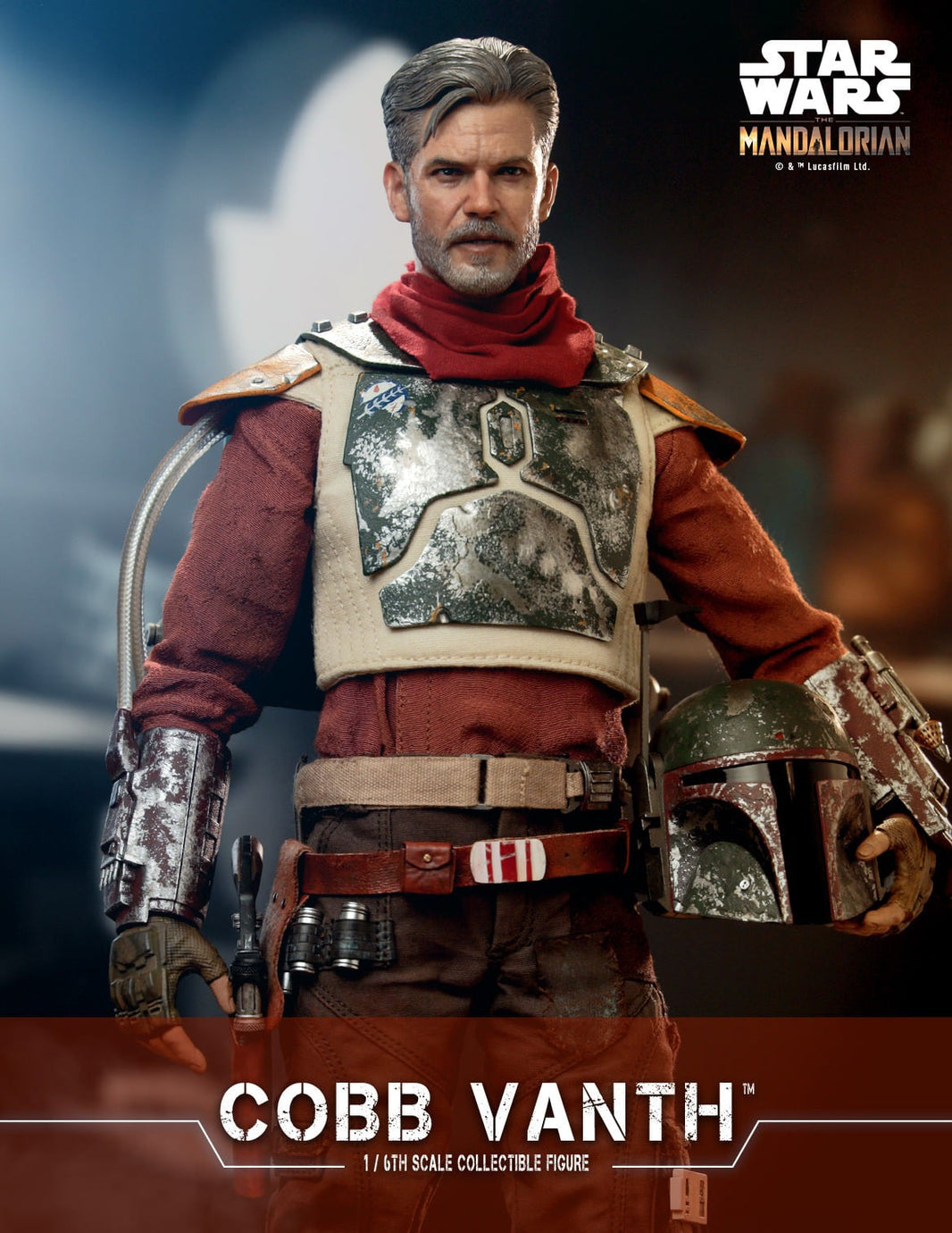 Hot Toys Star Wars–Star Wars The Mandalorian Cobb Vanth TMS084 1/6 Scale Figure