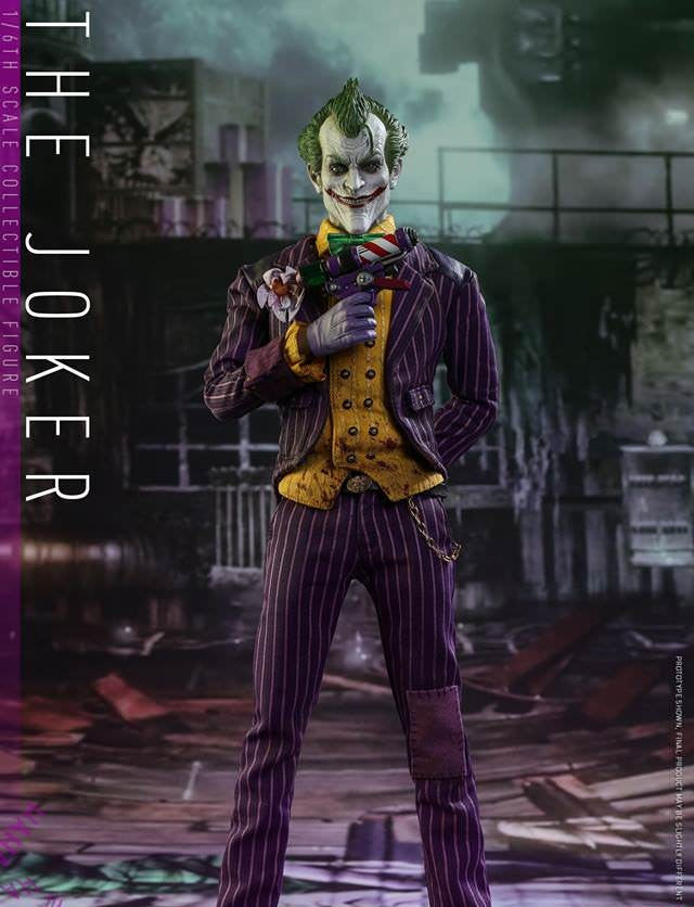 Hot Toys Batman-Batman Arkham Asylum The Joker VGM27 1/6 Scale Figure