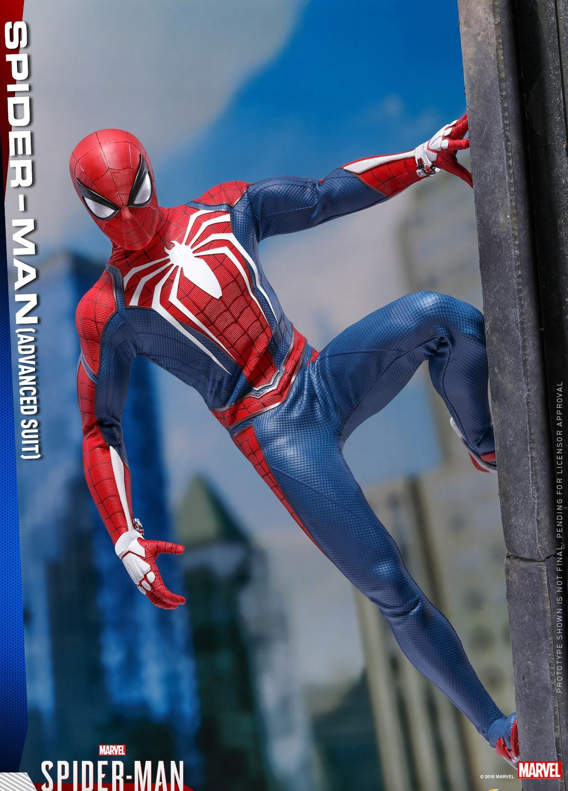 Hot Toys Spiderman -Marvel’s Spiderman Advanced Suit VGM31 1/6 Scale Figure