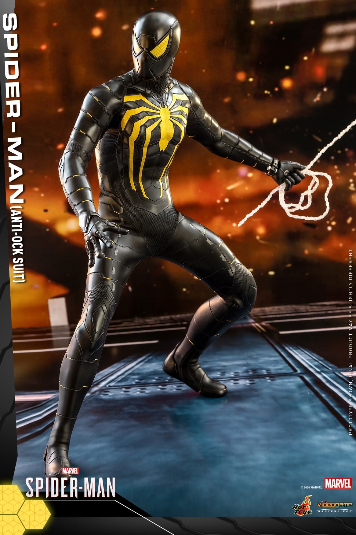Hot Toys Spiderman-Spiderman PS4 Spiderman Anti Ock Suit (Deluxe Edition) VGM45 1/6 Scale Figure